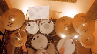 Juntos a la par  Pappo Drum Cover  Walter Caviglia [upl. by Ataga994]