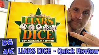 Liars Dice  Boardgames 4K Review  Still Worth It [upl. by Verile]