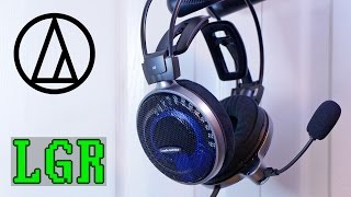 LGR  AudioTechnica ATHADG1X Headset Review [upl. by Onairam607]