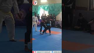 Pencak silat fight  Pencak silat scissor Technique  Pencak silat Tournament  Silat [upl. by Scandura602]