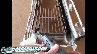 customcargrillscom Gut amp Cut grill installation [upl. by Ahola]