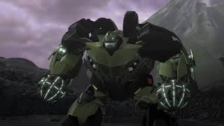 Transformers Prime Unreleased Soundtrack  Bulkhead Vs Hardshell Round 1 [upl. by Earla]