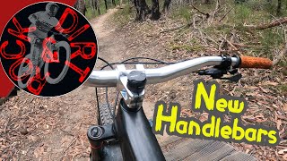 MTB  New TITLE Handlebars and stem  Installation  Aug21 [upl. by Donegan]