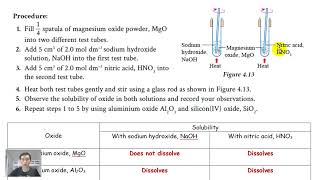 F4C4 Exp 42 Chemical Properties of Oxides of elements across Period 3 华语 [upl. by Batholomew]