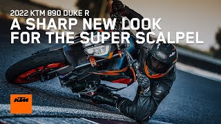 The 2022 KTM 890 DUKE R – A sharp new look for the SUPER SCALPEL  KTM [upl. by Blackstock]