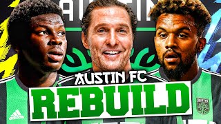 Matthew McConaugheys AUSTIN FC REBUILD FIFA 22 Career Mode [upl. by Innos]