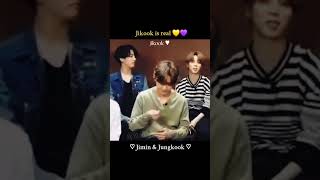 Cute Jikook Moment 💛💜 Beautiful Love jikook jikookmoments jikooklovers minkook jimin jungkook [upl. by Aihsekat]