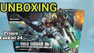 GUNDAM BUILD MK ll BOOTLEG UNBOXING VIDEO [upl. by Aelber]