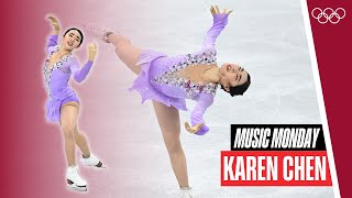 🦋⛸️ Butterflys on Ice with Karen Chen ❄️🇺🇸  Beijing 2022 [upl. by Ahsenrac]