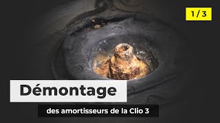 13 Dépose et remplacement des amortisseurs dune Clio III [upl. by Ynneh]