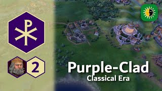 Civ VI Challenge Marathon  Porphyrogennêtos  2 [upl. by Ennaylime]