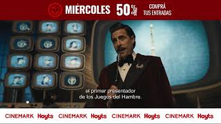 Los Juegos del Hambre  Cinemark Hoyts [upl. by Anoi]