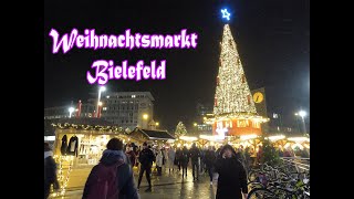 Weihnachtsmarkt Bielefeld 2022 Christmas market Bielefeld 2022 [upl. by Michaele727]