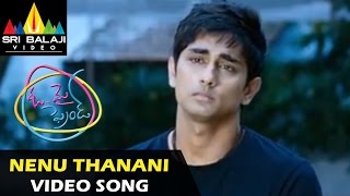 Oh My Friend Video Songs  Nenu Thaanani Video Song  Siddharth Shruti Hassan  Sri Balaji Video [upl. by Aronoel]