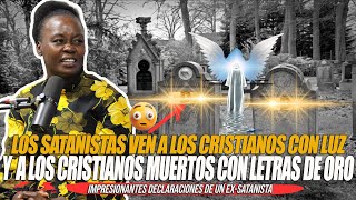 EXSATANISTA MARCIA LORENZO LOS CRISTIANOS TIENEN UNA LUZ Y EN SU TUMBA HAY LETRAS DE ORO BRILLANTE [upl. by Aldus11]