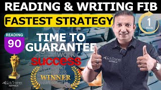 Fastest Strategy for Reading and Writing Fill in the Blanks  90 Guaranteed  Edutrainex PTE [upl. by Virgie451]