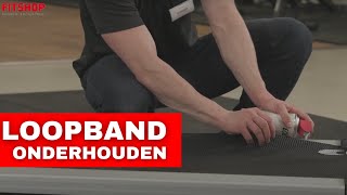 Loopband onderhoud advies video Fitshop [upl. by Ajdan550]