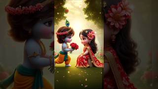 Cute Radhakrishna Couples Status 😍✨❤️ love couplelovesong status radhakrishna shorts song [upl. by Oah952]