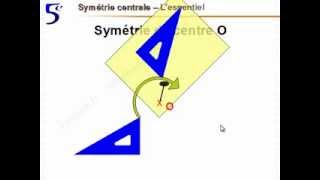 Maths 5ème  Symétrie centrale  Mathématiques cinquième [upl. by Kind]