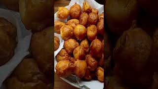 Gogoși cu lingura🧡 gogosi donuts reteta recipe dulce yummy desert desserts mini yt shorts [upl. by Enamart]