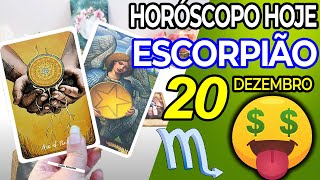 🤑 𝐕𝐄𝐌 𝐒𝐔𝐀 𝐅𝐎𝐑𝐓𝐔𝐍𝐀 💲 Escorpião ♏ 20 Dezembro 2023  Horoscopo do dia de hoje ♏ Tarot Escorpião [upl. by Amin]