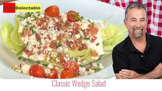 How To Make Classic Wedge salad [upl. by Ninehc340]