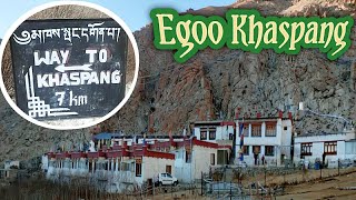 དབྱིབས་དགུ་མཁས་སྤང་  Egoo Khaspang Gonpa  Retreat Centre leh ladakh monastery [upl. by Andra295]