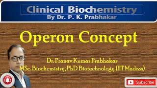 Operon Concept regulation of gene expression [upl. by Einner]