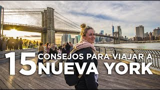 Nueva York 15 consejos para organizar tu viaje [upl. by Trebornhoj]