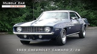 1969 Chevrolet Camaro Z28 302 Muscle Car Of The Week Video 55 [upl. by Kajdan]