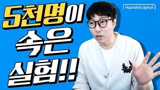 생방송으로 5000명이 속았다 무주의 맹시 실험 inattentional blindness Test [upl. by Nemra]