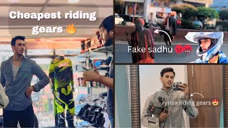 Riding gears shop in Dehradun 😍  cheapest riding gears shopping 🔥 fake baba fraud 🤬 [upl. by Llyrpa364]