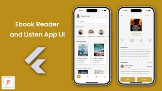 Ebooks Reader and Audiobooks Listen App template in Flutter  BookSwap [upl. by Tchao]