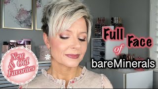 Full Face of BAREMINERALS  New and Old Favorites [upl. by Natsirc]