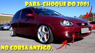 Como colocar para choque do corsa 2001 no corsa antigo 97 [upl. by Ynomrah426]