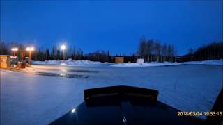 Hilltop parking lot as the sun goes down [upl. by Huesman140]