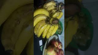 Bananas amp Apples vlog apple banana fruit ytshorts [upl. by Atinihs335]