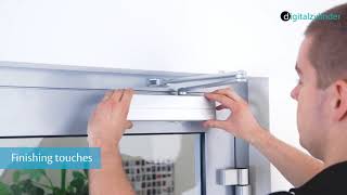 Assa Abloy DC300 Türschließer  Montage und Installationsanleitung [upl. by Yolane958]