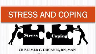 FUNDA LECTURE Stress amp Coping Part 1 of 2 [upl. by Resarf]