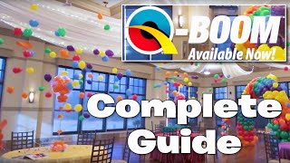 The NEW QBoom Balloon Popping System from Qualatex  The Complete How to use guide [upl. by Ahtrim]