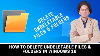 How to delete undeletable files amp folders in windows 10 [upl. by Ahsakal]