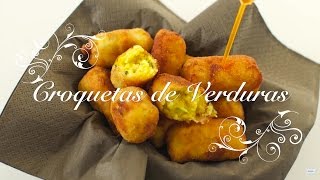 Croquetas de Verduras Caseras  Recetas con Verduras faciles  Recetas de Verduras chefdemicasa [upl. by Nee]