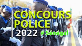 concours police 2022  Sénégal   comment sinscrire [upl. by Gabi]