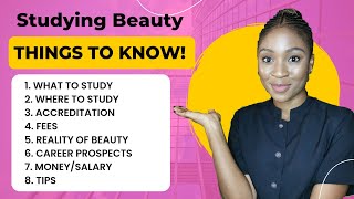 STUDYING BEAUTYEverything you need to know about cosmetology school cosmetology beautician study [upl. by Rimaj873]