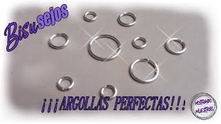 Hacer y cortar ARGOLLAS PERFECTAS  BISUSEJO 2 [upl. by Ilujna444]