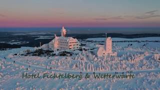 Winterimpressionen am Fichtelberg bei Oberwiesenthal im Januar 2019 [upl. by Drice]