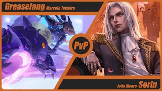 MTG  Duel Commander  Greasefang Vs Sorin [upl. by Nnaecarg]