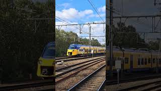 NS ICNG tijdens testrit van Amsterdam naar Brussel zuid bij doorrit in Antwerpen Berchem [upl. by Namzzaj445]