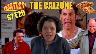 FIRST TIME WATCHING  SEINFELD S7 E20 quotThe Calzonequot  REACTION 😂 [upl. by Killion941]