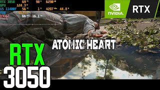 RTX 3050 8gb  i5 11400f  Atomic Heart Dev Build  All Settings [upl. by Wellesley300]